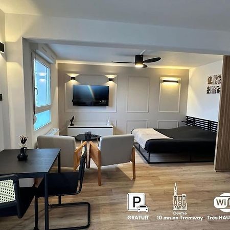 Charmant Studio Neuf, Hypercentre, Parking, Balcon Strazburg Dış mekan fotoğraf