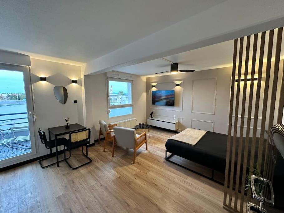 Charmant Studio Neuf, Hypercentre, Parking, Balcon Strazburg Dış mekan fotoğraf